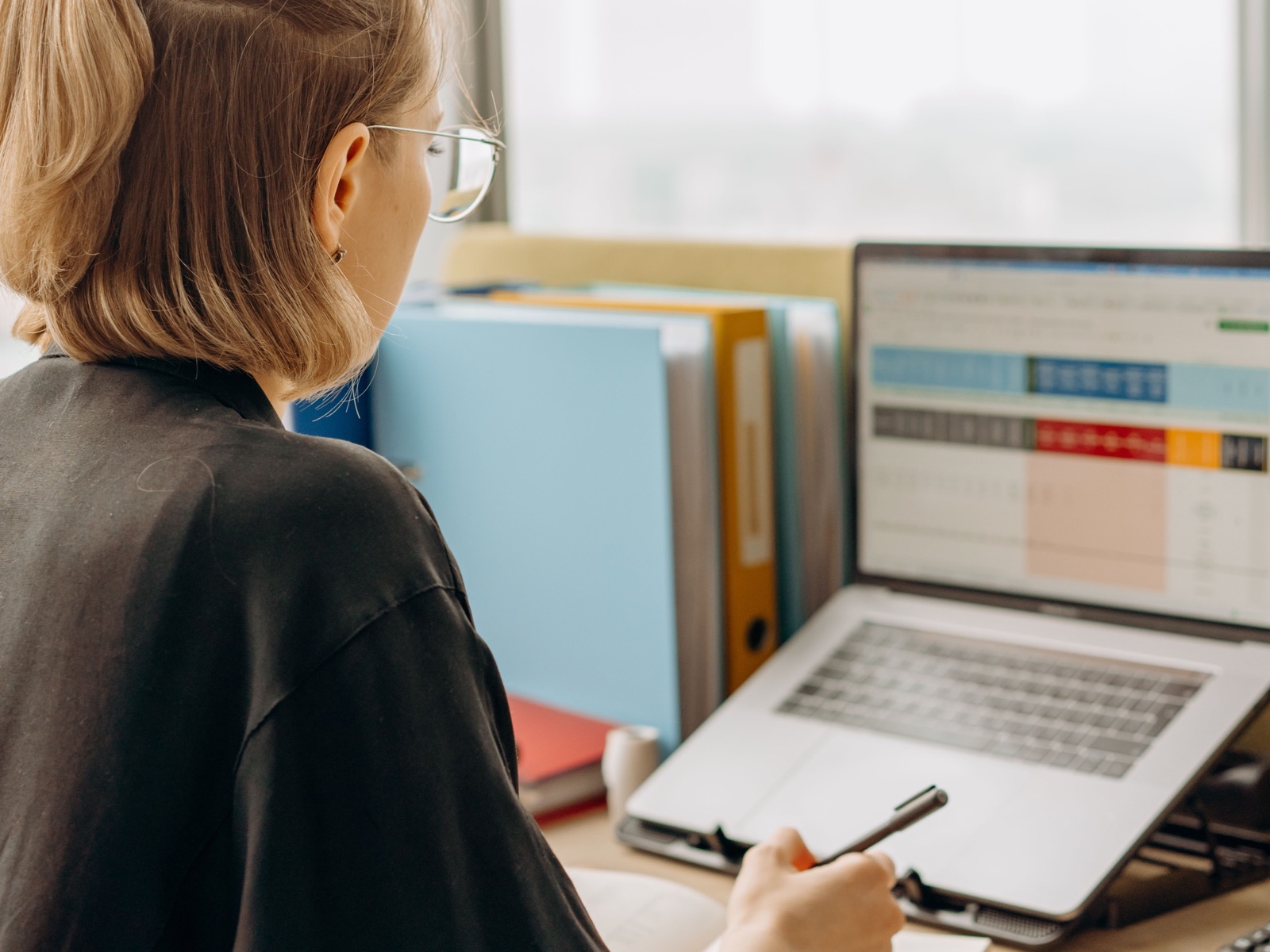 Clear sourcing updates reviewed on a laptop